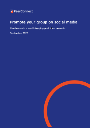 Promote your peer group on social media cover