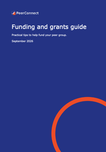 Funding and grants guide with practical tips to help you fund your peer group