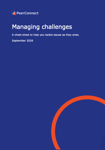 Managing challenges cheat sheet cover