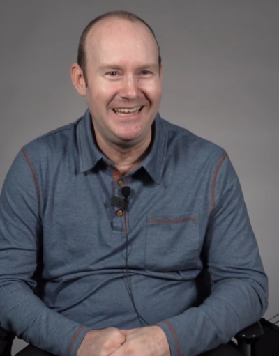 Andrew talks about starting a peer group to feel more connected