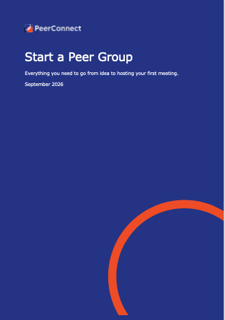 Start a Peer Group starter pack 1 cover